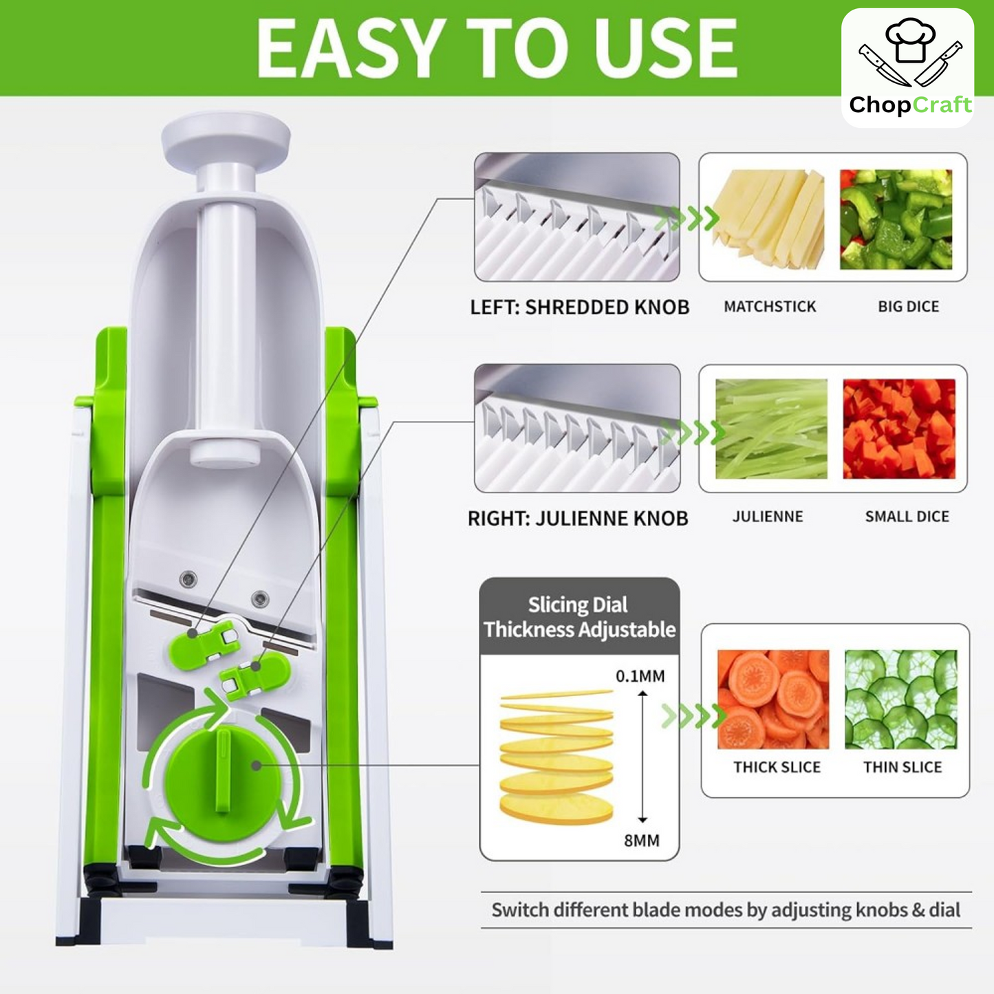 Safe Mandoline Slicer